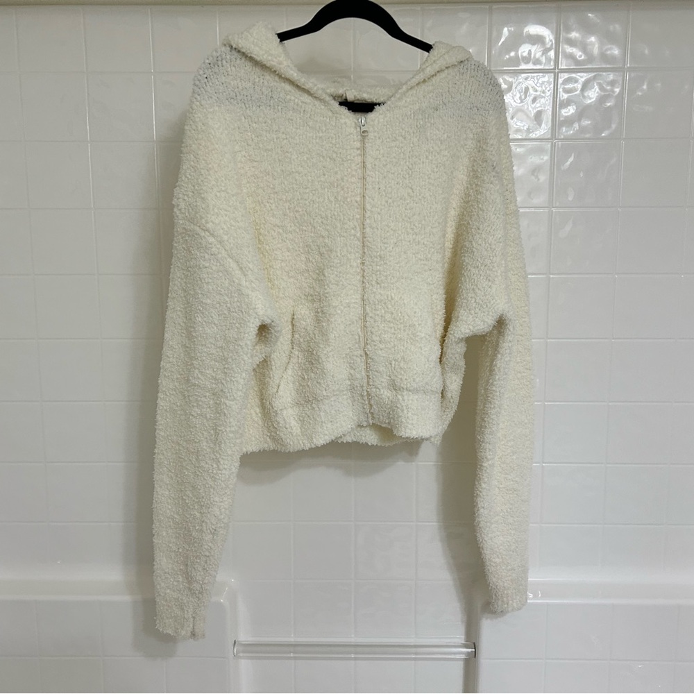 Skims Cozy Zip Up Hoodie